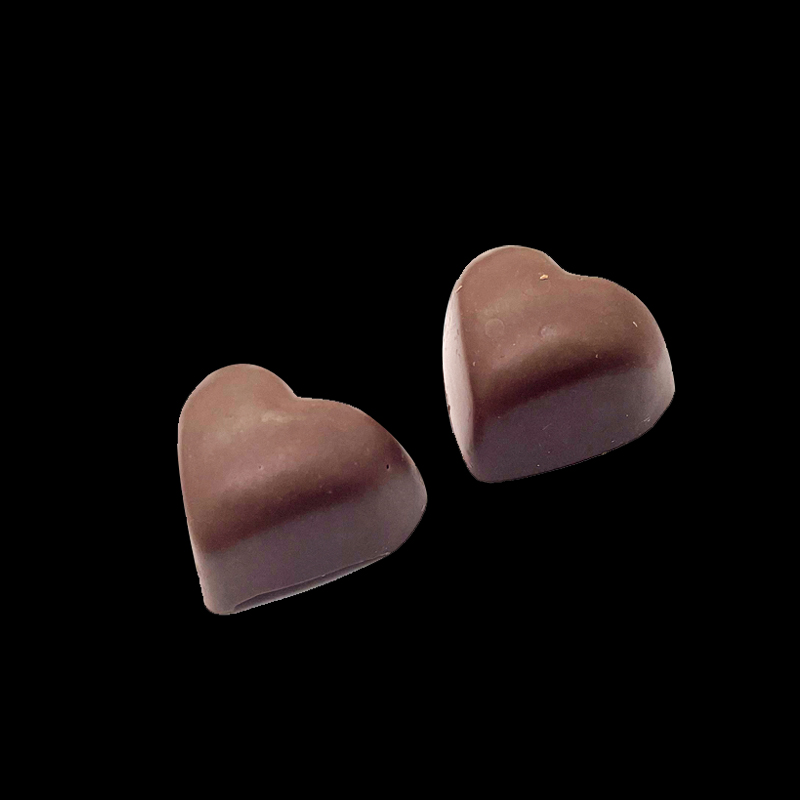 心形手工牛奶巧克力