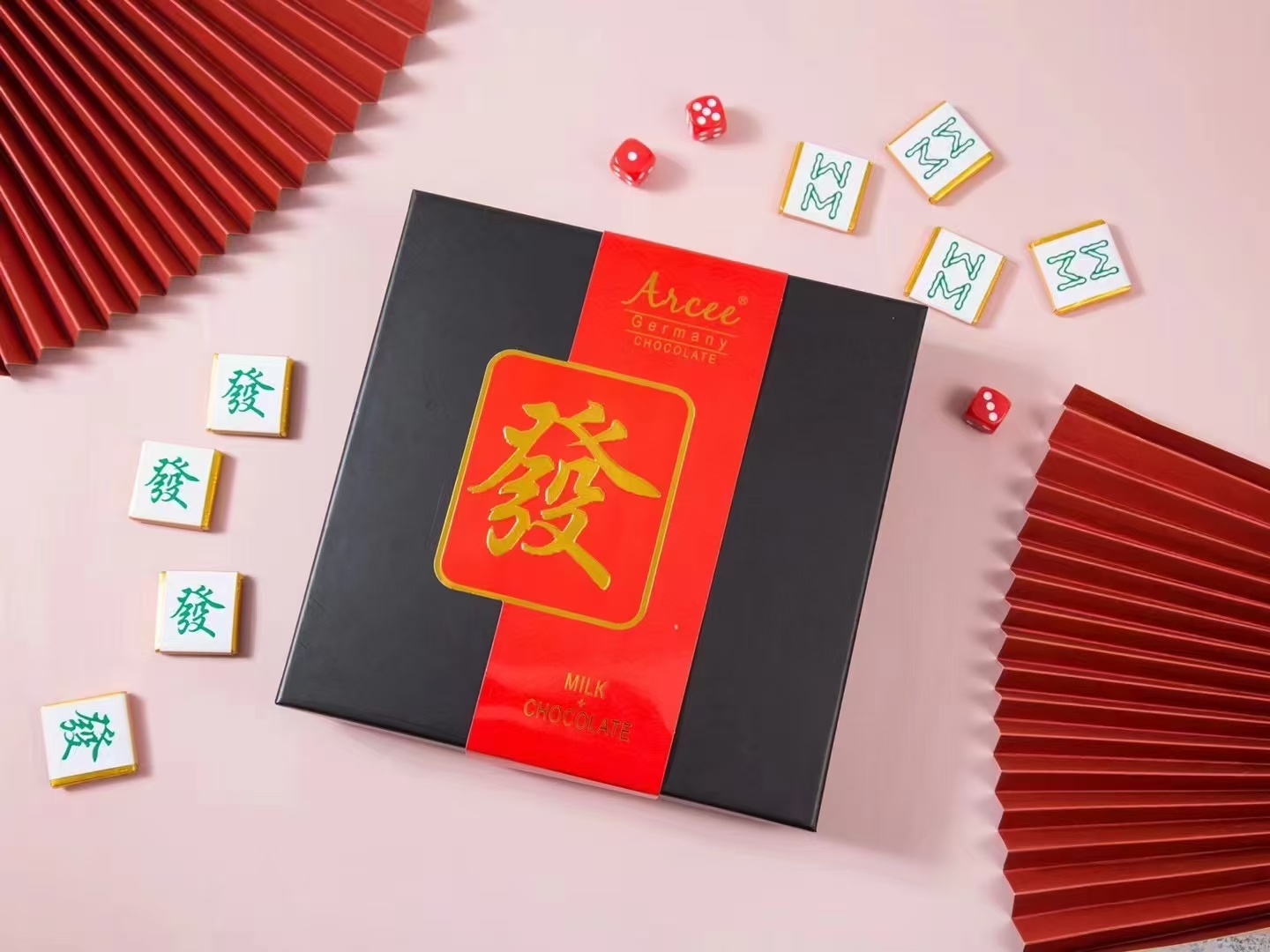 Arcee 牛奶巧克力 （麻将礼盒 5gX144）